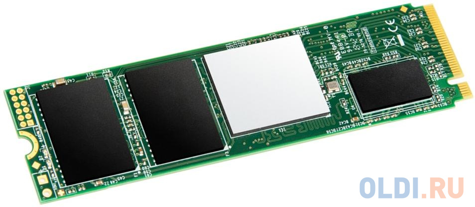 SSD накопитель Transcend MTE220S 1 Tb PCI-E 3.0 x4 накопитель ssd transcend usb c 500gb ts500gesd380c темно зеленый