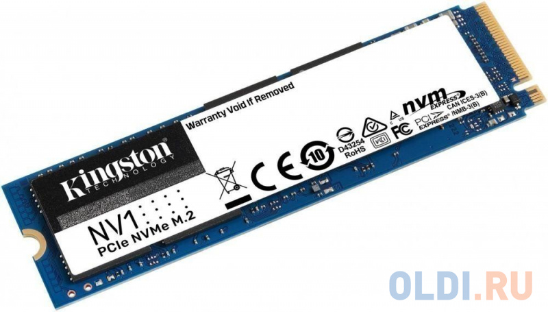 

Твердотельный накопитель SSD M.2 1 Tb Kingston SNVS/1000G Read 2100Mb/s Write 1700Mb/s TLC