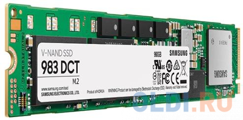 

Твердотельный накопитель SSD M.2 960 Gb Samsung 983 DCT Read 3000Mb/s Write 1200Mb/s 3D NAND TLC (MZ-1LB960NE)
