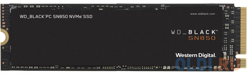 

SSD жесткий диск M.2 2280 2TB SN850 BLACK WDS200T1XHE WDC