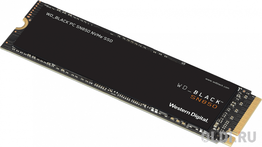 SSD жесткий диск M.2 2280 2TB BLACK WDS200T1X0E WDC