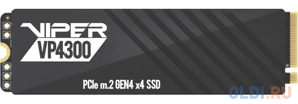 SSD накопитель Patriot Viper 2 Tb PCI-E 4.0 х4 VP4300-2TBM28H накопитель patriot sata iii 480gb pbe480gs25ssdr burst elite 2 5 pbe480gs25ssdr