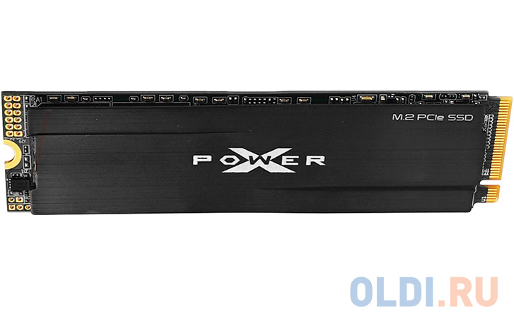 Твердотельный диск 2TB Silicon Power XD80, M.2 2280, PCI-E 3x4, [R/W - 3400/3000 MB/s] фото