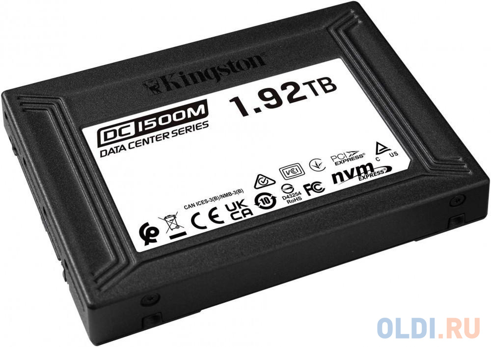 SSD накопитель Kingston DC1500M 1.92 Tb PCI-E 3.0 x4 SEDC1500M/1920G