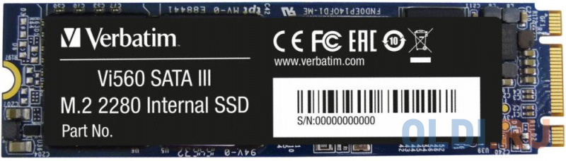 

Verbatim SSD M.2 256GB Vi560 49362