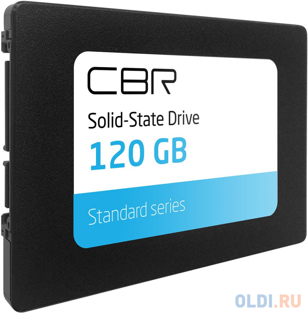 CBR Внутренний SSD-накопитель SSD-120GB-2.5-ST21, серия Standard, 120 GB, 2.5, SATA III 6 Gbit/s, Phison PS3111-S11, 3D TLC NAND, R/