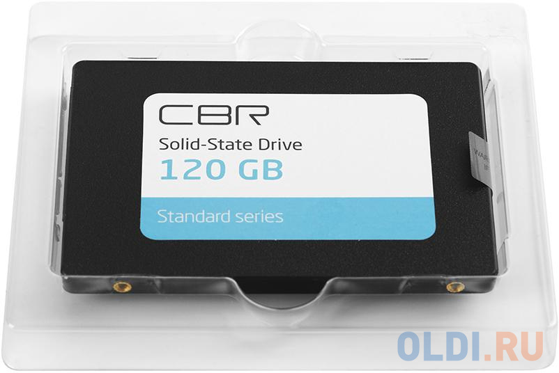 CBR Внутренний SSD-накопитель SSD-120GB-2.5-ST21, серия "Standard", 120 GB, 2.5", SATA III 6 Gbit/s, Phison PS3111-S11, 3D TLC NAND, R/ фото