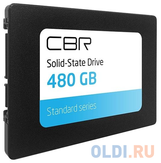 Твердотельный накопитель SSD 2.5 480 Gb CBR Standard Read 550Mb/s Write 500Mb/s TLC SSD-480GB-2.5-ST21