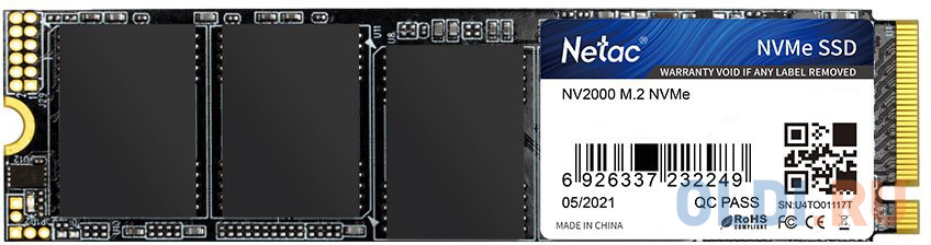 SSD накопитель Netac NV2000 1 Tb PCI-E 3.0 x4