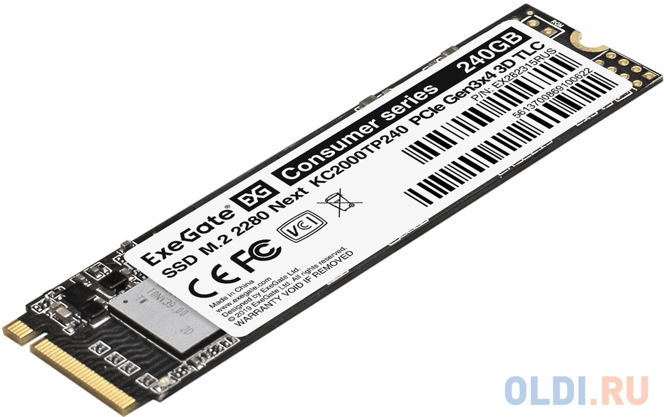 ExeGate SSD M.2 240GB Next Series EX282315RUS exegate ssd 240gb next series ex276688rus sata3 0