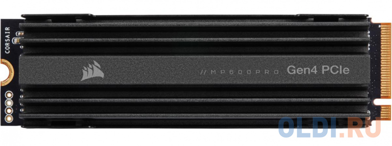 

CORSAIR Force MP600 PRO SSD 4TB, 3D TLC, M.2 (2280), PCIe Gen 4x4, NVMe, R7000/W6850, IOPs 650 000/700 000,TBW 3000