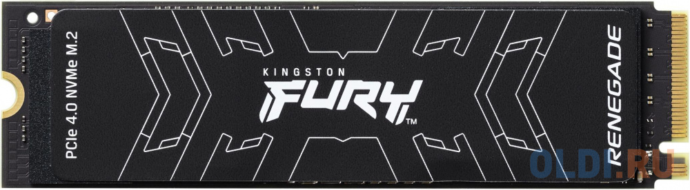 Твердотельный накопитель SSD M.2 Kingston 4000Gb Fury Renegade <SFYRD/4000G> (PCI-E 4.0 x4, up to 7300/7000Mbs, 1000000 IOPS, 3D TLC, NVMe, 4000