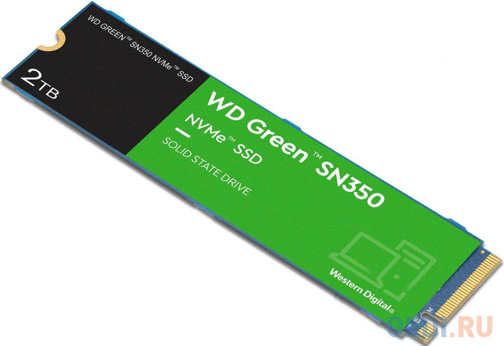 SSD накопитель Western Digital Green SN350 2 Tb PCI-E 3.0 x4 фото