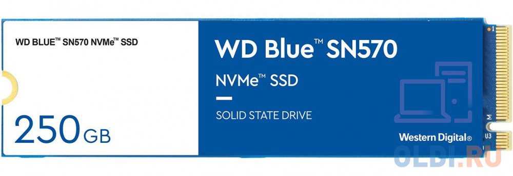 SSD жесткий диск M.2 2280 250GB BLUE WDS250G3B0C WDC ssd жесткий диск m 2 2280 500gb aleg 800 500gcs adata