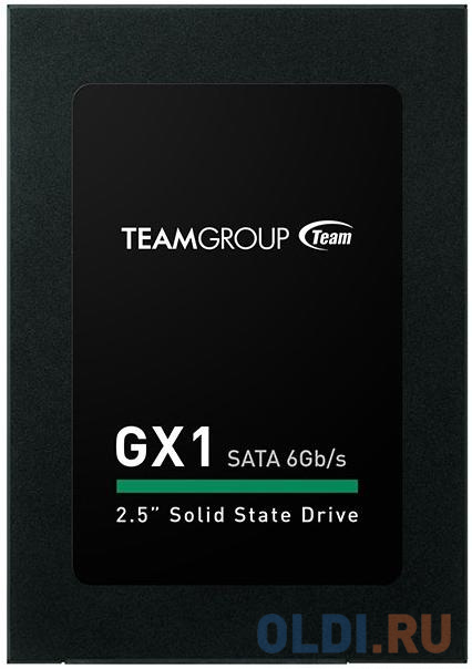 Твердотельный накопитель SSD 2.5" 120 Gb Team GX1 Read 500Mb/s Write 320Mb/s 3D NAND TLC T253X1120G0C101, размер 100x70x7 мм - фото 1
