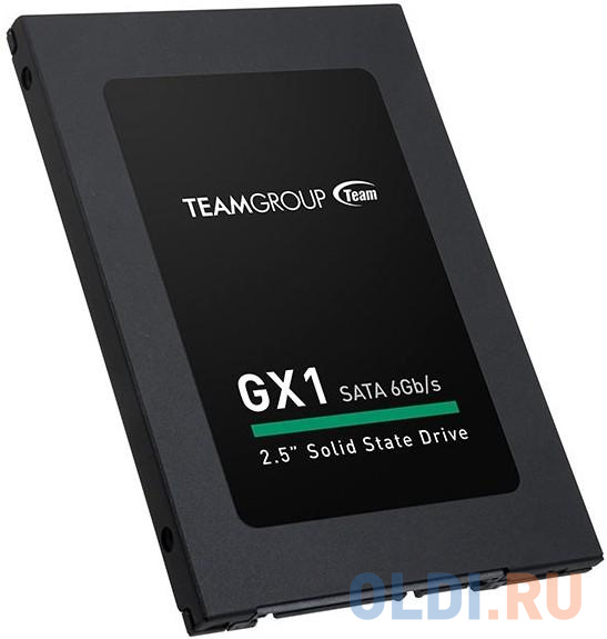 Твердотельный накопитель SSD 2.5" 120 Gb Team GX1 Read 500Mb/s Write 320Mb/s 3D NAND TLC T253X1120G0C101, размер 100x70x7 мм - фото 2