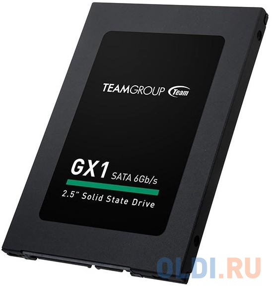 Твердотельный накопитель SSD 2.5" 120 Gb Team GX1 Read 500Mb/s Write 320Mb/s 3D NAND TLC T253X1120G0C101, размер 100x70x7 мм - фото 3