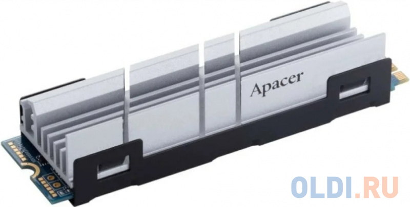 Apacer SSD AS2280Q4 512Gb M.2 PCIe Gen4x4, R5000/W2500 Mb/s, MTBF 1.5M, 3D TLC, NVMe, Retail (AP500GAS2280Q4-1) фото