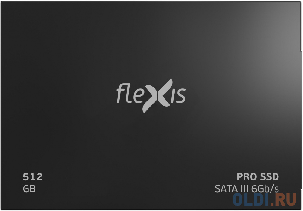 Твердотельный накопитель 512GB SATA3 6Гб/с TLC, Phison S12, серия PRO, Flexis exxe baby серия 0 бальзам для губ для детей 1