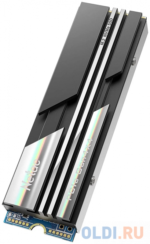 Твердотельный накопитель SSD M.2 Netac 500Gb NV5000 Series <NT01NV5000-500-E4X> Retail (PCI-E 4.0 x4, up to 5000/2500MBs, 3D NAND, 350TBW, NVMe, фото