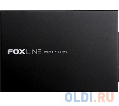 Foxline SSD SM5, 256GB, 2.5 7mm, SATA3, 3D TLC, R/W 540/450MB/s, IOPs 55 000/35 000, TBW 100, DWPD 0.6 (2 года)
