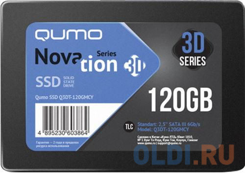 

SSD накопитель QUMO Novation 120 Gb SATA-III