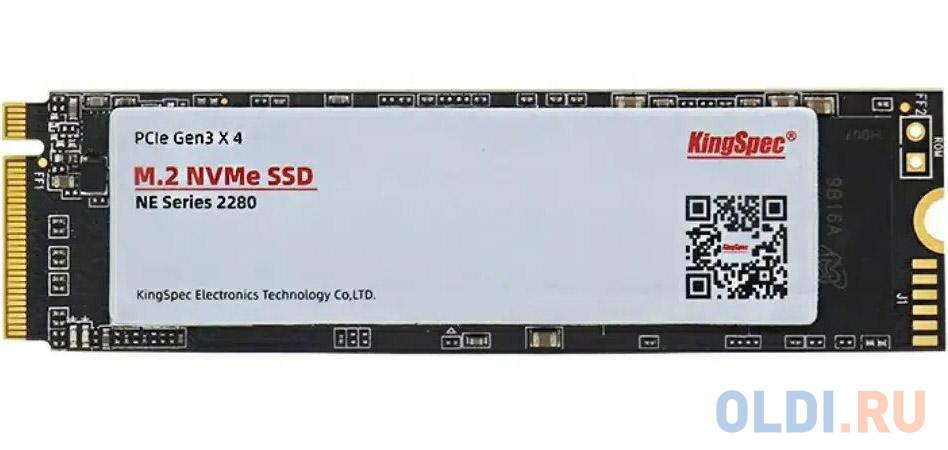 Накопитель SSD Kingspec PCI-E 3.0 256Gb NE-256 M.2 2280 накопитель ssd kingspec pci e 3 0 512gb ne 512 m 2 2280