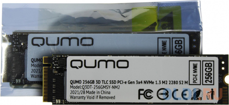 QUMO M.2 SSD 256GB QM Novation Q3DT-256GMSY-NM2 фото