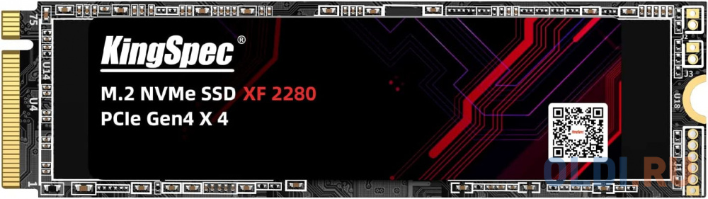 SSD накопитель kingspec XF-1TB 1 Tb PCI-E 4.0 х4