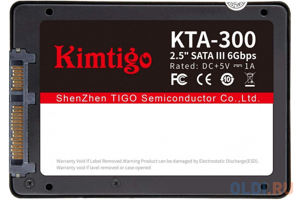 Накопитель SSD Kimtigo SATA III 120Gb K120S3A25KTA300 KTA-300 2.5" - фото 5