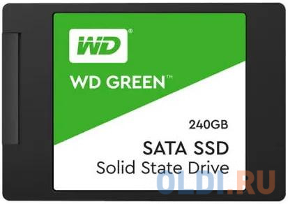 SSD накопитель Western Digital Green 240 Gb SATA-III блокнот для записи иностранных слов