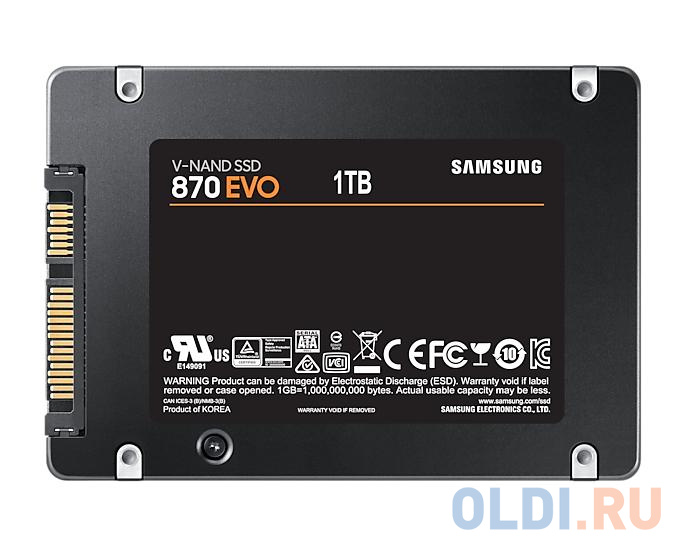 SSD накопитель Samsung 870 EVO 1 Tb SATA-III фото