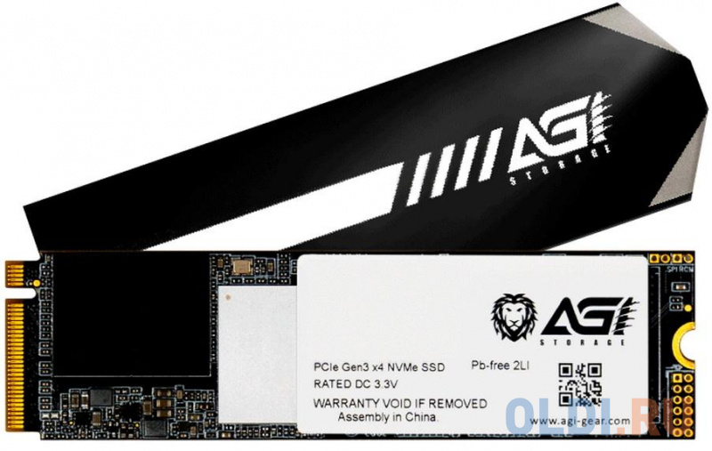 SSD накопитель AGI AI218 2 Tb PCI-E 3.0 x4