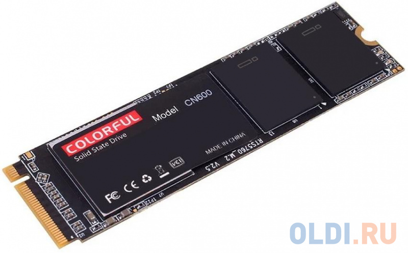 M.2 2280 500GB Colorful CN600 Client SSD CN600 500GB (072337) - фото 1