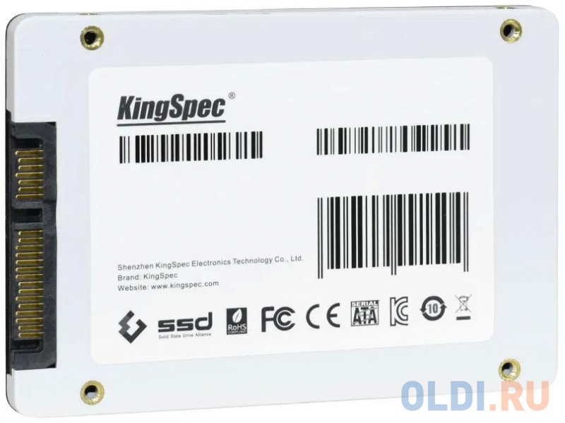 Твердотельный накопитель SSD 2.5" KingSpec 960Gb P4 Series <P4-960> (SATA3, up to 570/560MBs, 3D NAND, 200TBW) фото