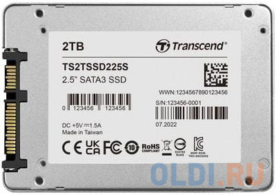 SSD накопитель Transcend SSD225S 2 Tb SATA-III фото