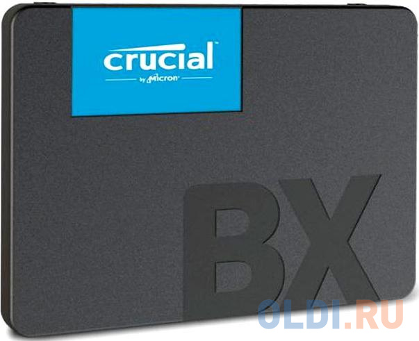 SSD накопитель Crucial BX500 500 Gb SATA-III твердотельный накопитель ssd m 2 240 gb intel ssdsckkb240g801 read 555mb s write 275mb s 3d nand tlc