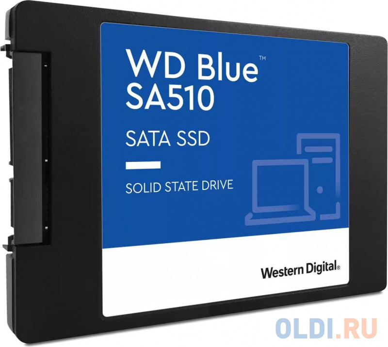 SSD накопитель Western Digital Blue SA510 500 Gb SATA-III WDS500G3B0A фото