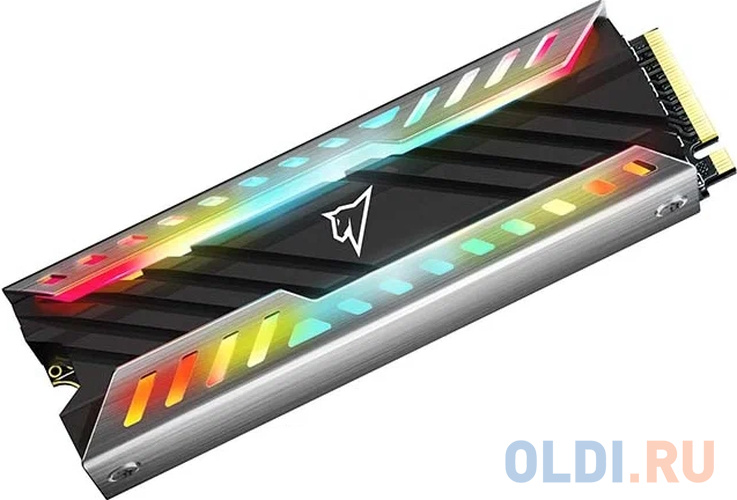 Твердотельный накопитель Netac NV3000 RGB PCIe 3 x4 M.2 2280 NVMe 3D NAND SSD 2TB, R/W up to 3500/2100MB/s, with heat sink & RGB фото