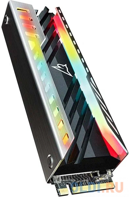 Твердотельный накопитель Netac NV3000 RGB PCIe 3 x4 M.2 2280 NVMe 3D NAND SSD 2TB, R/W up to 3500/2100MB/s, with heat sink & RGB фото