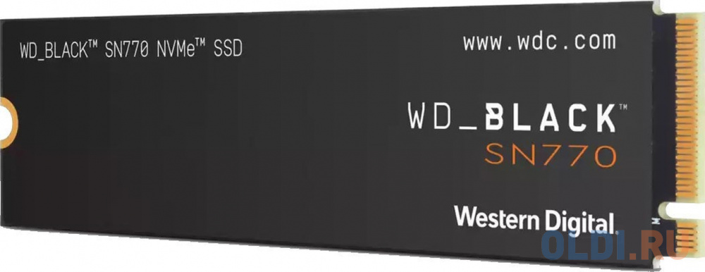 Western Digital SSD Black SN770 1Tb M2.2280 PCIe 4.0 WDS100T3X0E, 1 year - фото 2