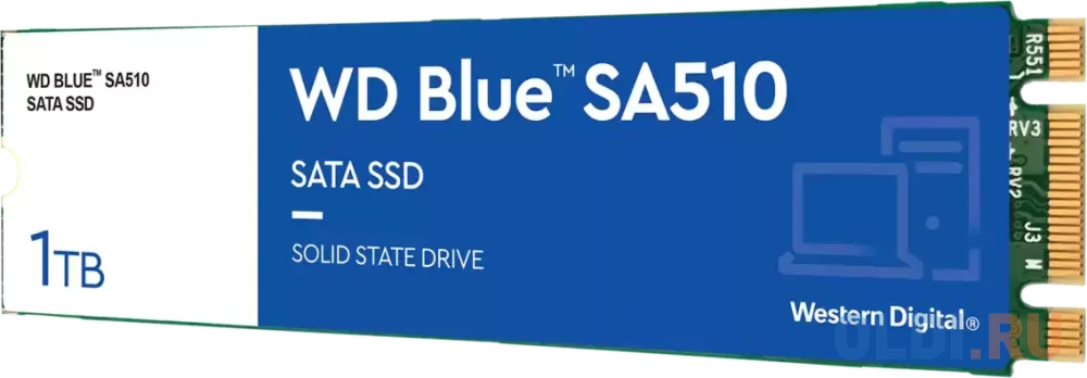 SSD накопитель Western Digital Blue SA510 1 Tb SATA-III WDS100T3B0B фото