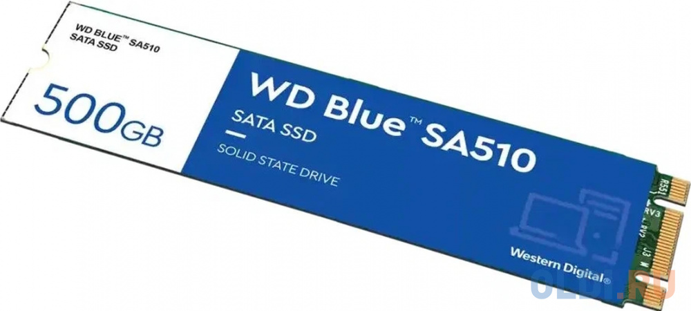 SSD накопитель Western Digital Blue SA510 500 Gb SATA-III WDS500G3B0B фото