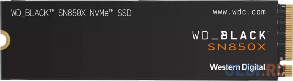 SSD накопитель Western Digital SN850X 2 Tb PCI-E 4.0 х4 WDS200T2X0E