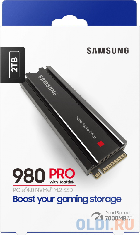 SSD накопитель Samsung 980 PRO 2 Tb PCI-E 4.0 х4 фото