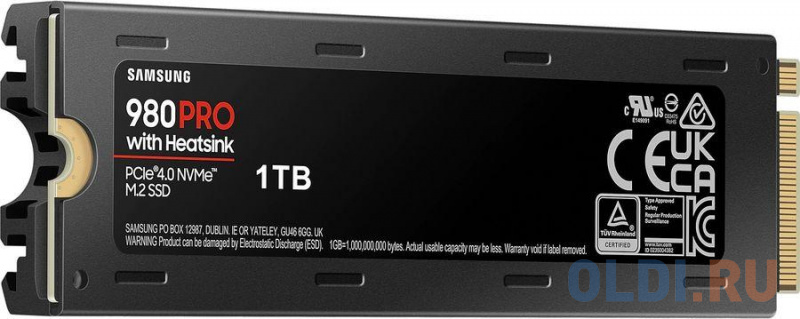SSD накопитель Samsung 980 PRO 1 Tb PCI-E 4.0 х4 MZ-V8P1T0CW фото