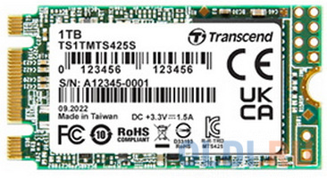 SSD накопитель Transcend MTS425 1 Tb SATA-III