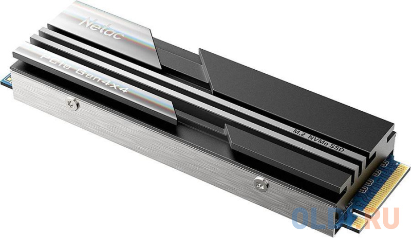 Твердотельный накопитель Netac NV5000-N PCIe 4 x4 M.2 2280 NVMe 3D NAND SSD 500GB, R/W up to 4800/2700MB/s, w/o heat sink фото