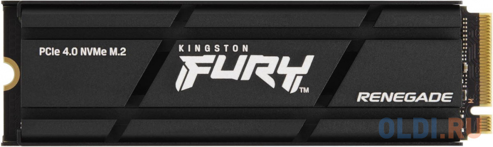 SSD накопитель Kingston Fury Renegade 1 Tb PCI-E 4.0 х4 SFYRSK/1000G ssd накопитель kingston ssd 480gb а400 sa400s37 480g