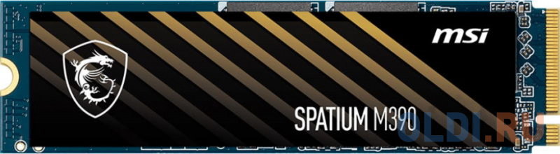 

M.2 2280 500GB MSI SPATIUM M390 Client SSD (S78-440K070-P83) PCIe Gen3x4 with NVMe, 3300/2300, IOPS 300/550K, MTBF 1.5M, 3D NAND, 200TBW, 0,22DWPD, RT